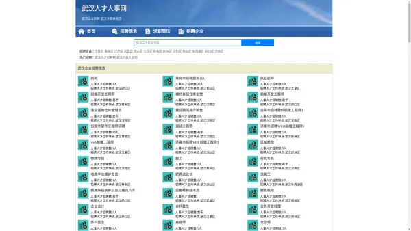 武汉人才网 - 武汉人才招聘网