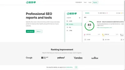 报告单 - 网站专业级SEO优化需求报告在线生成！