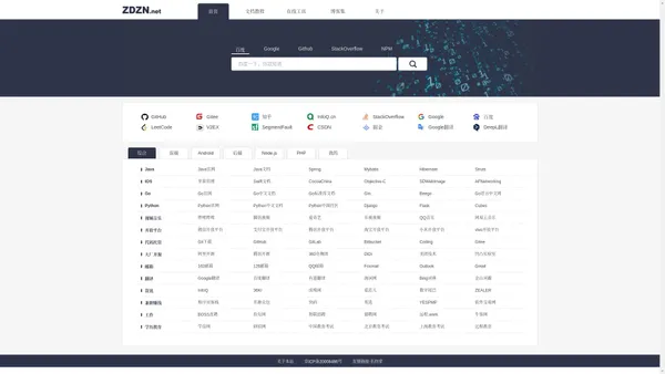 ZDZN-专业开发者导航