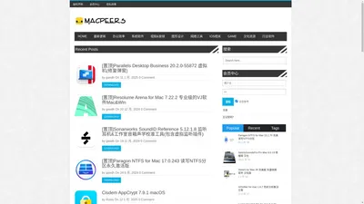 MACPEERS - 中文mac软件资源始发站！