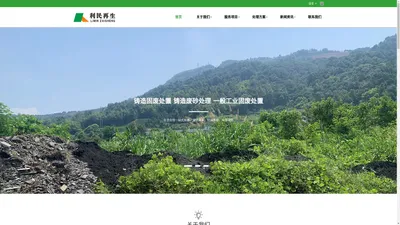 利民再生资源有限公司-铸造固废处置工业一般固废处置