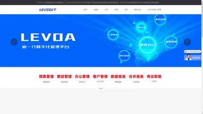 LEVSOFT为企业提供数智化服务平台-让企业管理更简单