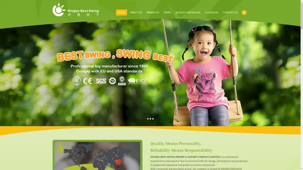 NINGBO BESTSWING IMP. & EXP. CO., LTD.  - 标题附加字title