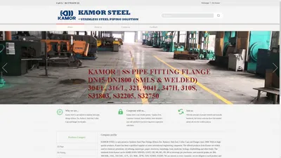 KAMOR STEEL || SS PIPE | FITTING | FLANGE | FASTENER | GASKET