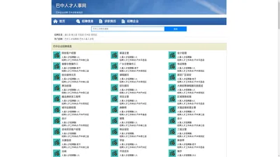 巴中人才网 - 巴中人才招聘网