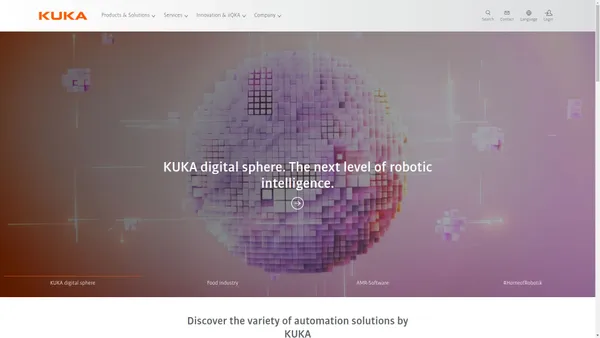 工业智能 4.0——超越自动化 | KUKA AG