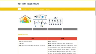 互联网安全服务、互联网数据安全服务、华合（海南）安全服务有限公司
