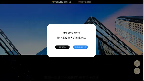 KING SONG康诚一品官方网站