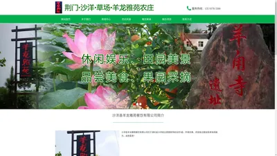 荆门沙洋县羊龙雅苑餐饮有限公司[官方网站],合力共创羊龙雅苑农庄,沙洋县草场羊龙雅苑农庄,荆门金键盘网络公司