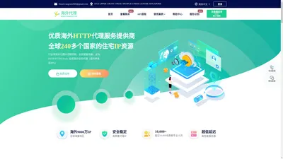 （海外代理）专业动态住宅代理IP，企业高速HTTP定制服务