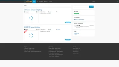 白俊遥博客,技术博客,个人博客模板, php博客系统