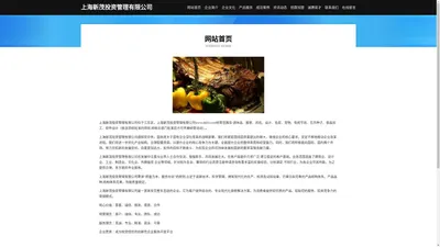 上海新茂投资管理有限公司