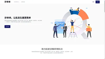 抄单单SaaS系统-批发商批零业务一体化管理软件|超5000批发商正在使用