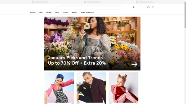 ZALORA Indonesia: Belanja Online Fashion & Lifestyle Terbaru