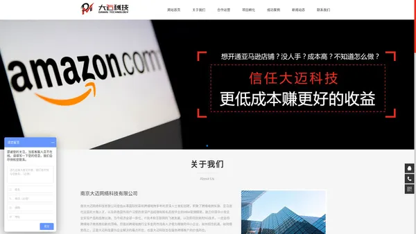 亚马逊代运营_Amazon代运营_跨境电商代运营-南京大迈网络科技有限公司