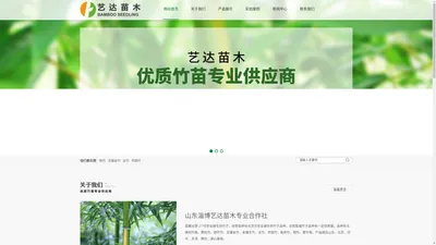      网站首页 _车梁木_北方竹子基地_黄纹竹-山东省淄博艺达苗木合作社