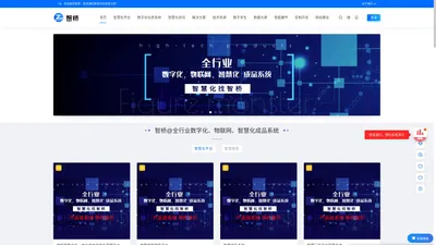 智桥@全行业数字化、物联网、智慧化成品系统源码