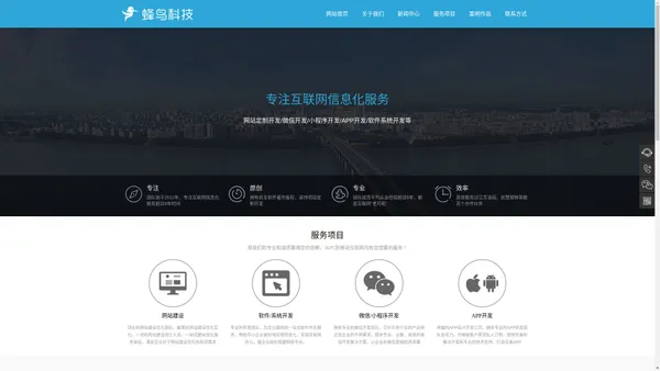 扬州网络公司|扬州软件开发|扬州网站建设|扬州微信小程序开发_扬州蜂鸟科技