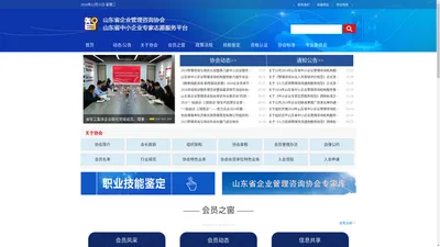 山东省企业管理咨询协会-山东省中小企业专家志愿服务平台