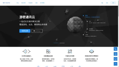 游密 - 实时通讯云 - 音视频直播互动服务