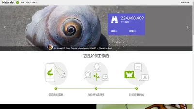 一个自然爱好者的社区 · iNaturalist