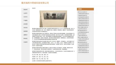 重庆瑞西卡网络科技有限公司