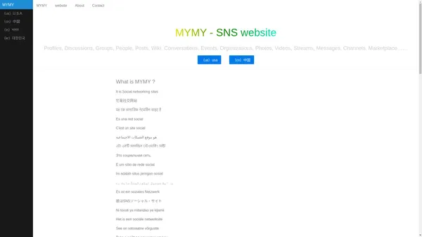 MYMY-Social networking site技术交流社区