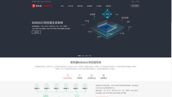 易软通B2B2b2C供应链系统官网 - 北京易软通科技有限公司