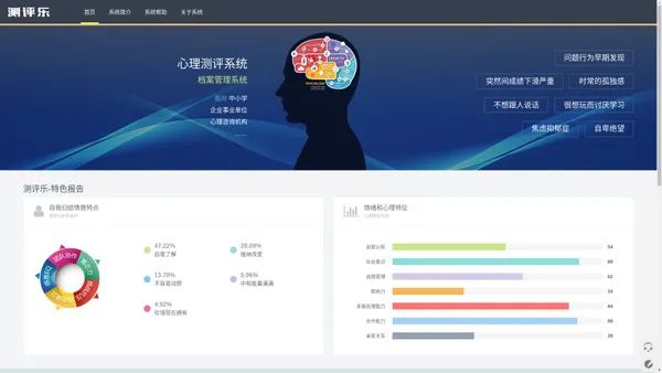 测评乐-心理测评及档案管理系统-心理云测评系统平台-CePingLe.com