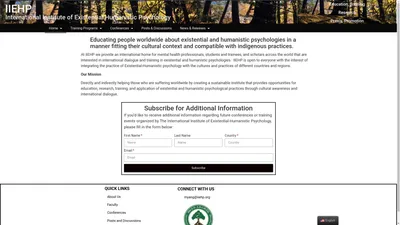 [:en]International Institute of Existential-Humanistic Psychology[:zh]国际存在-人本心理学院 – IIEHP