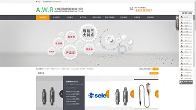 HONEYWELL特气侦测器-FESTO费斯托-SOR索尔压力开关-WAGO万可模块-MAXON麦克森火花塞-无锡远路贸易有限公司官网