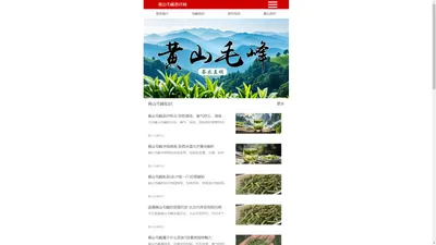 黄山毛峰茶农网 - 新茶上市