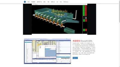 SharpSCADA|工业组态|C#|WPF|3D|三菱|西门子|欧姆龙|网关|HMI|边缘计算|Node-red|上位机|数据采集|通用上位机开发框架