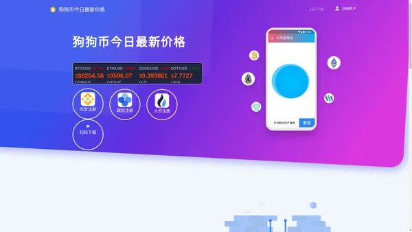 狗狗币今日最新价格-狗狗币最新价格_狗狗币app下载