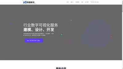 行业数字可视化应用定制_物图数字