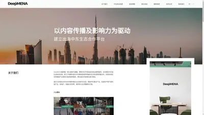 DeepMENA——深耕中东市场的综合商业服务集团（东方引擎）