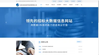 云南交发投资开发经营有限公司招投标门户网站