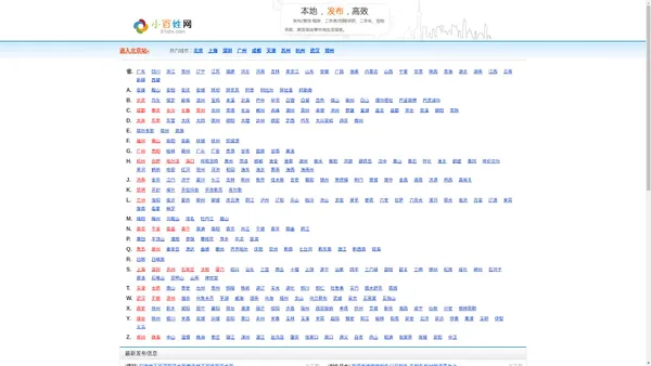 生活信息网 - 分类信息网站|免费发布信息网