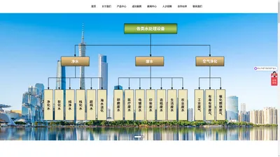 广东泉威环境科技有限公司 - 主营水处理设备、空气净化设备与环境净化工程类业务