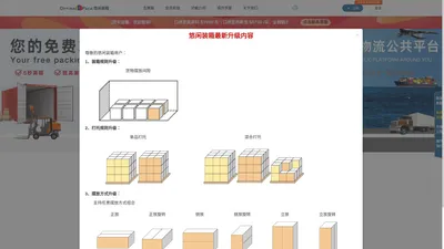 集装箱装箱计算软件_装箱出货排柜在线模拟优化-悠闲装箱