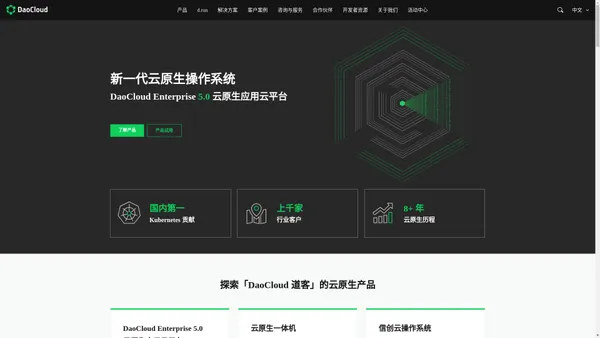 DaoCloud 道客 – 云原生领域的创新领导者