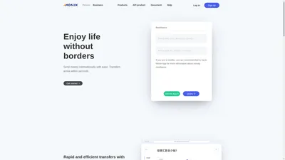 云汇Monix，您身边的环球数字钱包丨首笔零手续费 | 国际汇款 | 最优汇率 | 额度无忧