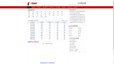 汽油价格_2024年今日油价92汽油_柴油价今日价格_今日油价网