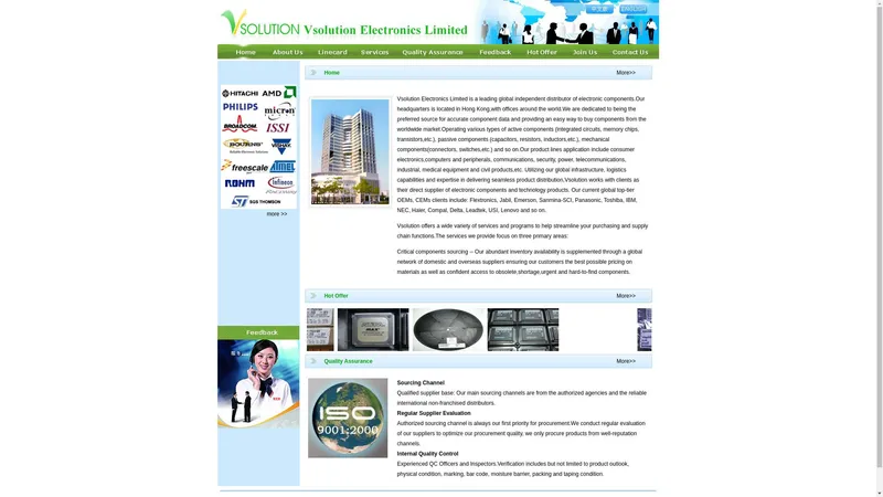 Vsolution Electronics - Electronic Components Distributor