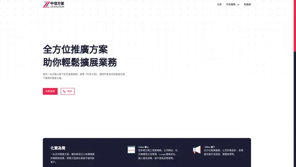 全方位推廣方案 | ZX SOLUTION 中信方案