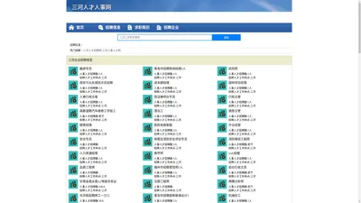 三河人才招聘网-三河人事人才网-三河人才网招聘网