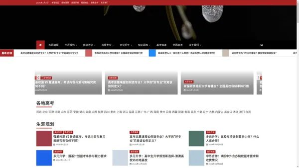 新高考报考网 - 高考备考信息聚合，生涯规划志愿填报