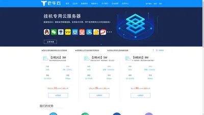 云主机-挂机宝-云电脑-云服务器-VPS-虚拟主机 - 老牛云