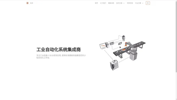 東呉技研 | 自动化系统集成商 - 专注工业机器人与3D视觉应用|搬运|拆垛|码垛|电气成套|柔性工作站