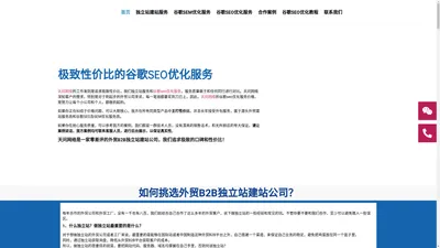 一流的谷歌SEO优化服务公司-河南天问网络技术有限公司